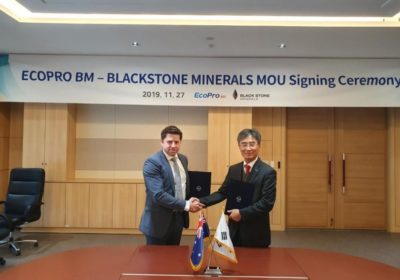 Blackstone Minerals: Nickel-Explorer und Kathodenhersteller unterzeichnen Absichtserklärung