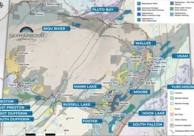 Skyharbour Resources meldet Mehrheitsbeteiligung an Rio Tintos Uranprojekt „Russell Lake“